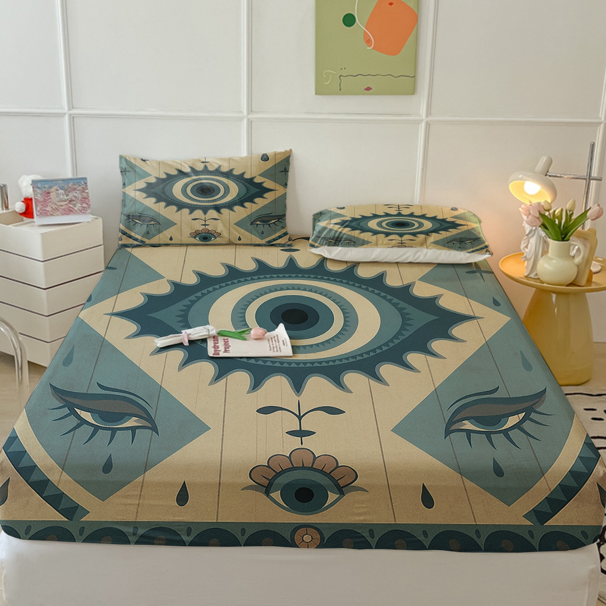 91家纺网 家纺一手货源 找家纺 （总）轩贝雅 2025新款跨境Pod工厂床笠单件床垫保护套保护罩-第二批