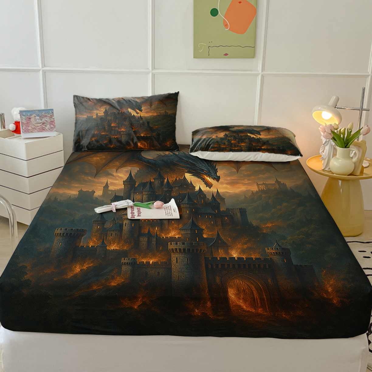 91家纺网 家纺一手货源 找家纺 （总）轩贝雅 2025新款跨境Pod工厂床笠单件床垫保护套保护罩-第二批