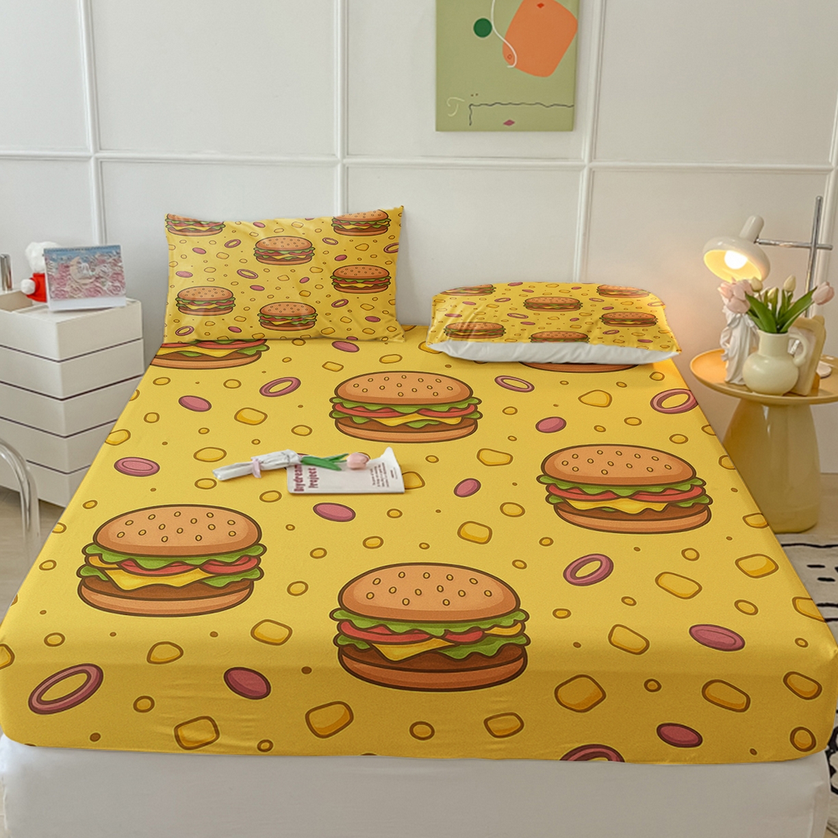 91家纺网 家纺一手货源 找家纺 （总）轩贝雅 2025新款跨境Pod工厂床笠单件床垫保护套保护罩-第二批