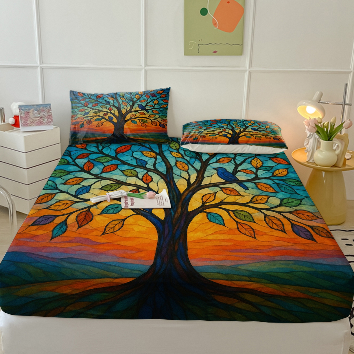 91家纺网 家纺一手货源 找家纺 （总）轩贝雅 2025新款跨境Pod工厂床笠单件床垫保护套保护罩-第二批