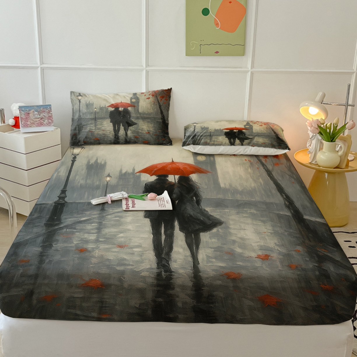 91家纺网 家纺一手货源 找家纺 （总）轩贝雅 2025新款跨境Pod工厂床笠单件床垫保护套保护罩-第二批