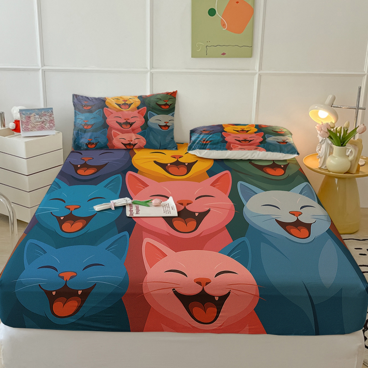 91家纺网 家纺一手货源 找家纺 （总）轩贝雅 2025新款跨境Pod工厂床笠单件床垫保护套保护罩-第二批