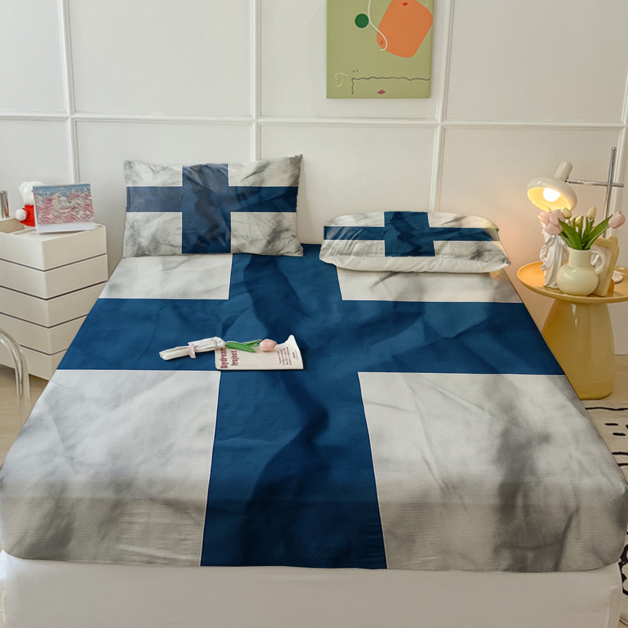 91家纺网 家纺一手货源 找家纺 （总）轩贝雅 2025新款跨境Pod工厂床笠单件床垫保护套保护罩-第二批