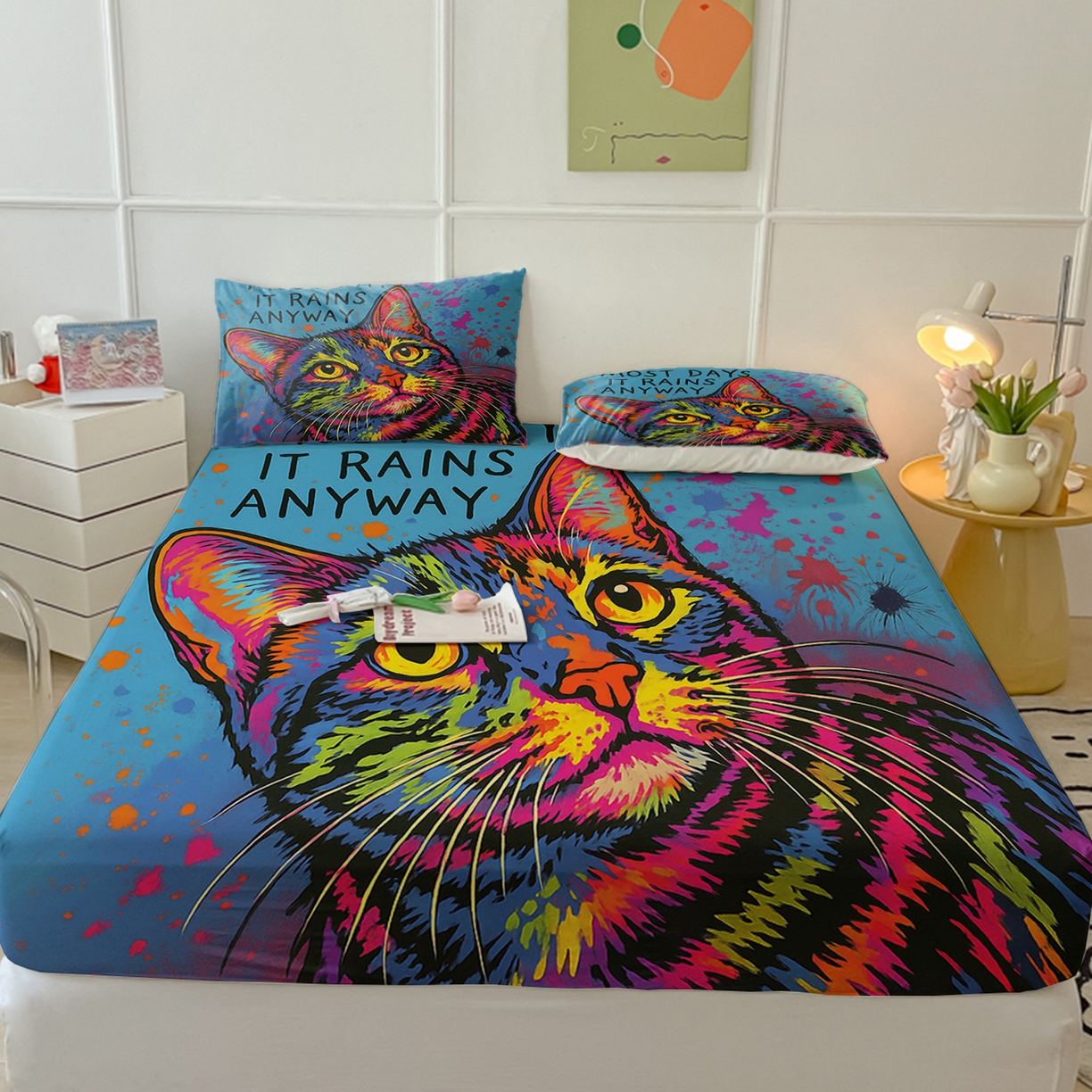 91家纺网 家纺一手货源 找家纺 （总）轩贝雅 2025新款跨境Pod工厂床笠单件床垫保护套保护罩-第二批