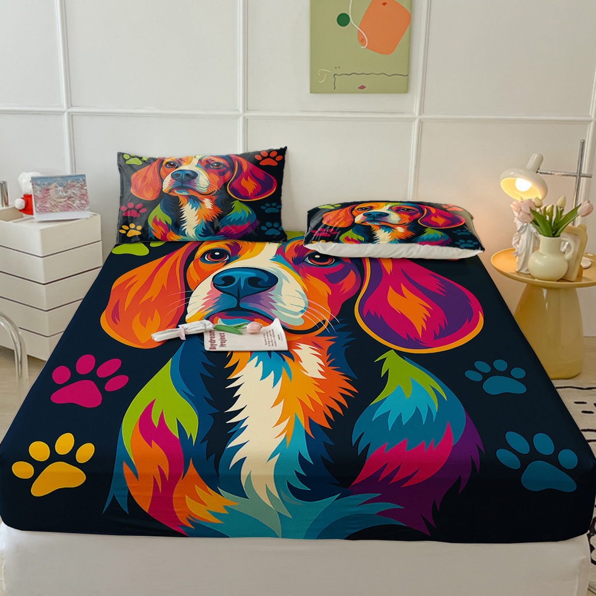 91家纺网 家纺一手货源 找家纺 （总）轩贝雅 2025新款跨境Pod工厂床笠单件床垫保护套保护罩-第二批