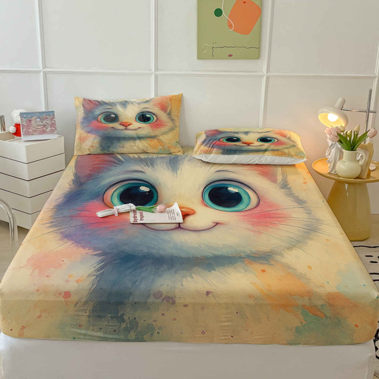 91家纺网 家纺一手货源 找家纺 （总）轩贝雅 2025新款跨境Pod工厂床笠单件床垫保护套保护罩-第二批