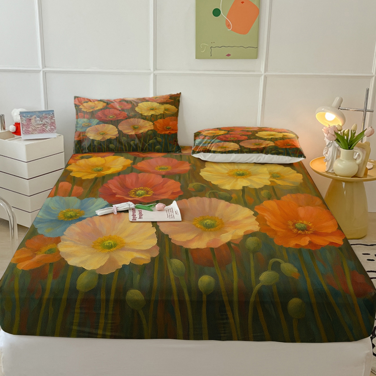 91家纺网 家纺一手货源 找家纺 （总）轩贝雅 2025新款跨境Pod工厂床笠单件床垫保护套保护罩-第二批