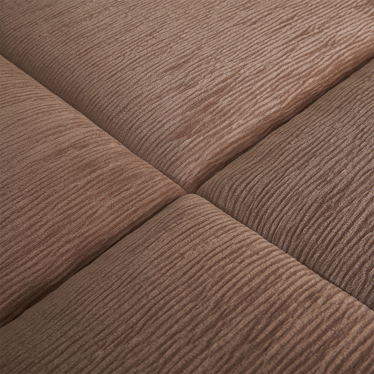 91家纺网 家纺一手货源 找家纺 雯豆家纺 2025新款皱皱绒加厚款床垫床护垫保暖床褥子 皱皱绒床褥-摩卡棕