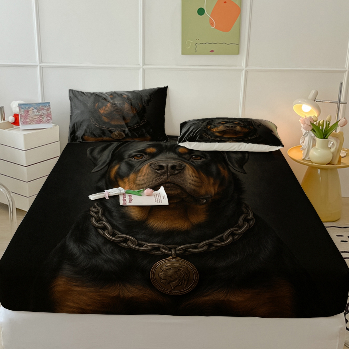 （总）轩贝雅 2025新款跨境Pod工厂床笠单件床垫保护套保护罩-第二批