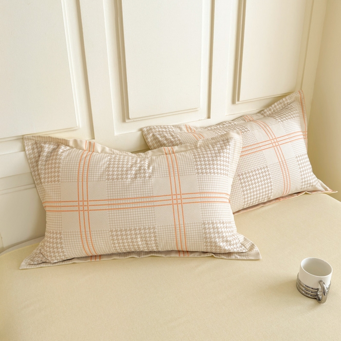 91家纺网 家纺一手货源 找家纺 典曼家纺 2025新款原棉加厚磨毛印花四件套 塔维尔（米）