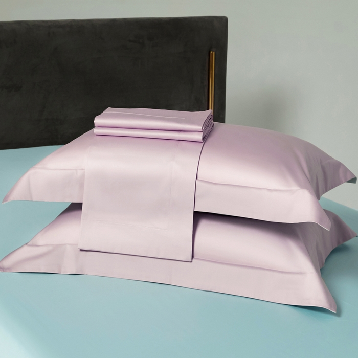 91家纺网 家纺一手货源 找家纺 柔觉家纺 柔系列A类100支长绒棉单品枕套 樱桃粉