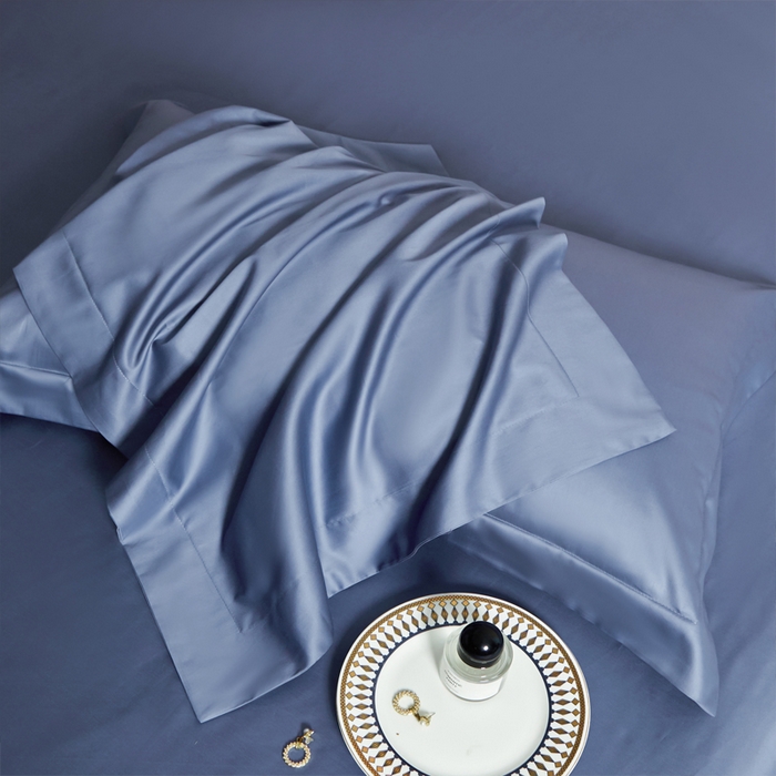 91家纺网 家纺一手货源 找家纺 柔觉家纺 柔系列A类100支长绒棉单品枕套 海兰迷