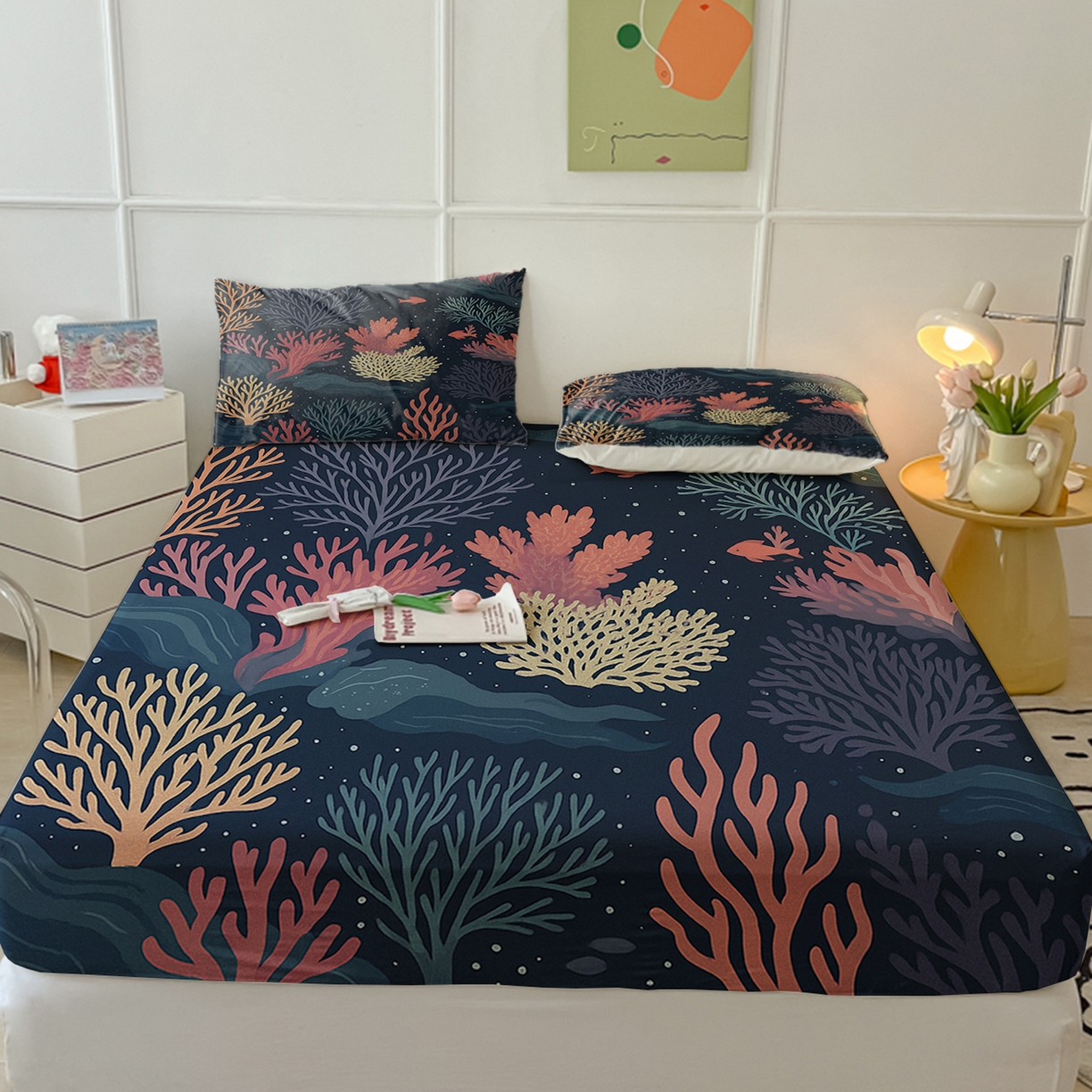 91家纺网 家纺一手货源 找家纺 （总）轩贝雅 2025新款跨境Pod工厂床笠单件床垫保护套保护罩-第三批