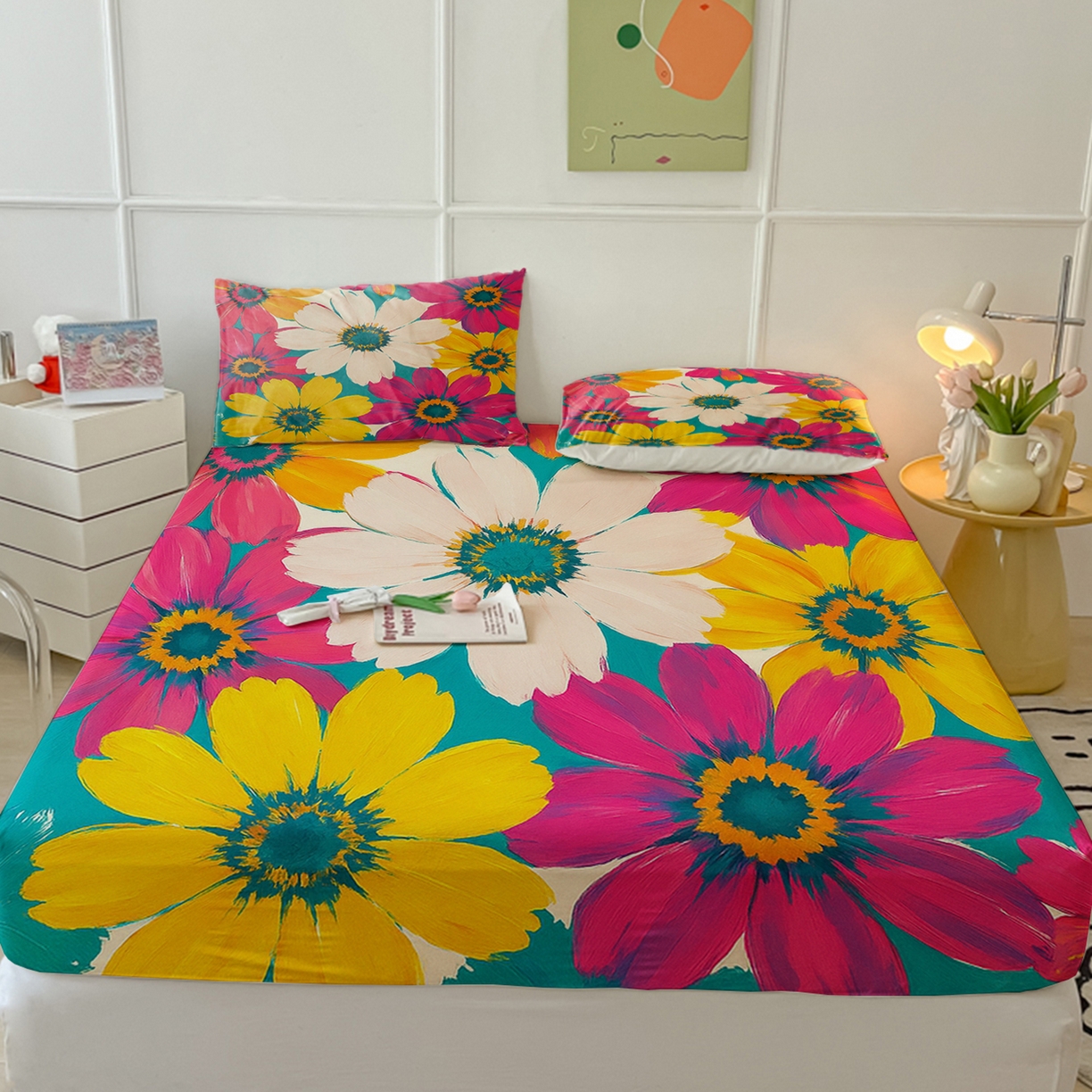 91家纺网 家纺一手货源 找家纺 （总）轩贝雅 2025新款跨境Pod工厂床笠单件床垫保护套保护罩-第三批