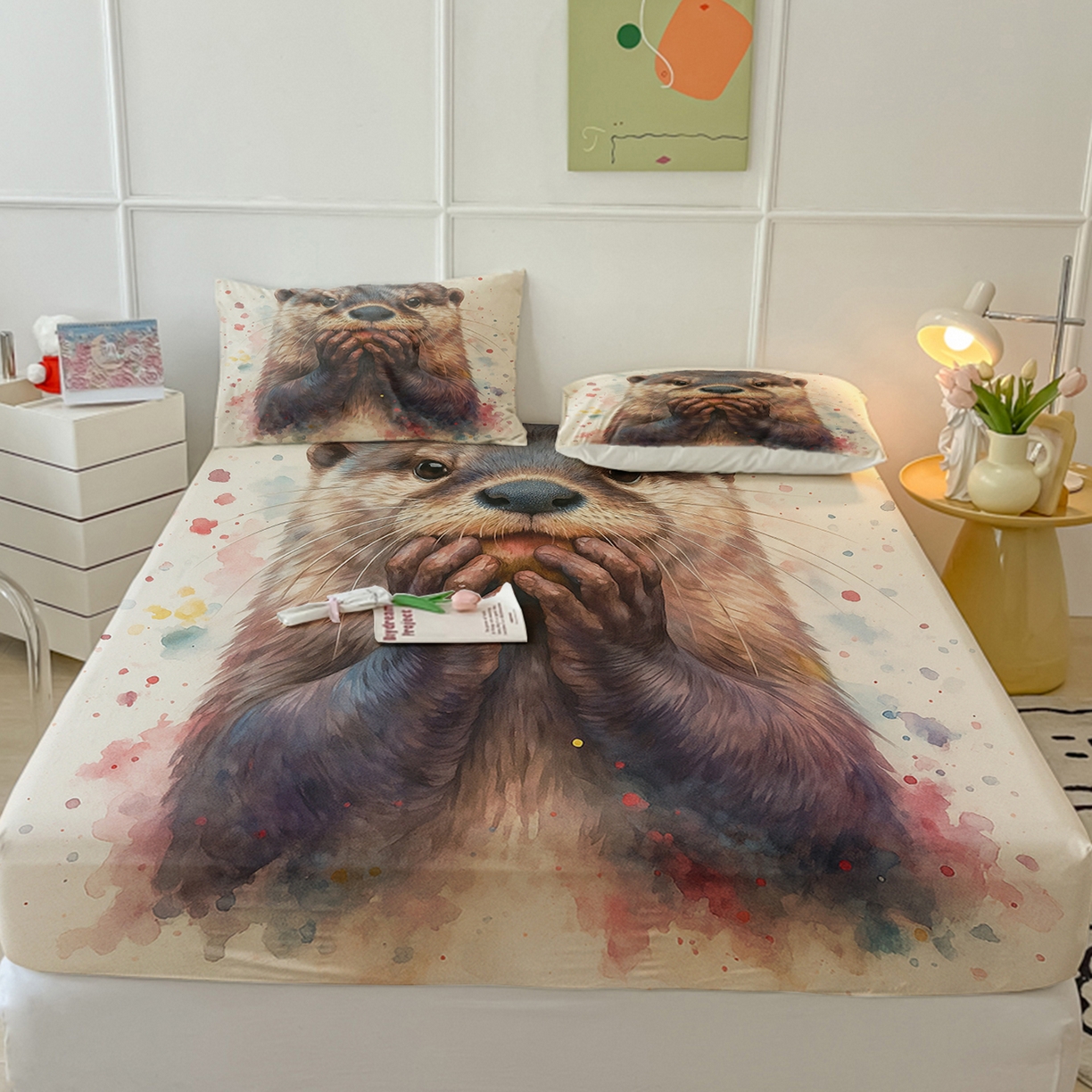 91家纺网 家纺一手货源 找家纺 （总）轩贝雅 2025新款跨境Pod工厂床笠单件床垫保护套保护罩-第三批