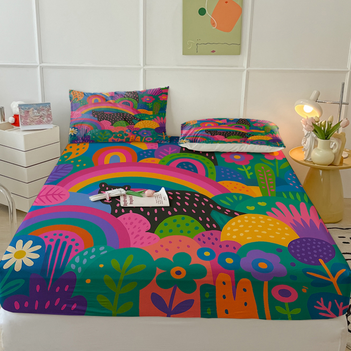 91家纺网 家纺一手货源 找家纺 （总）轩贝雅 2025新款跨境Pod工厂床笠单件床垫保护套保护罩-第三批