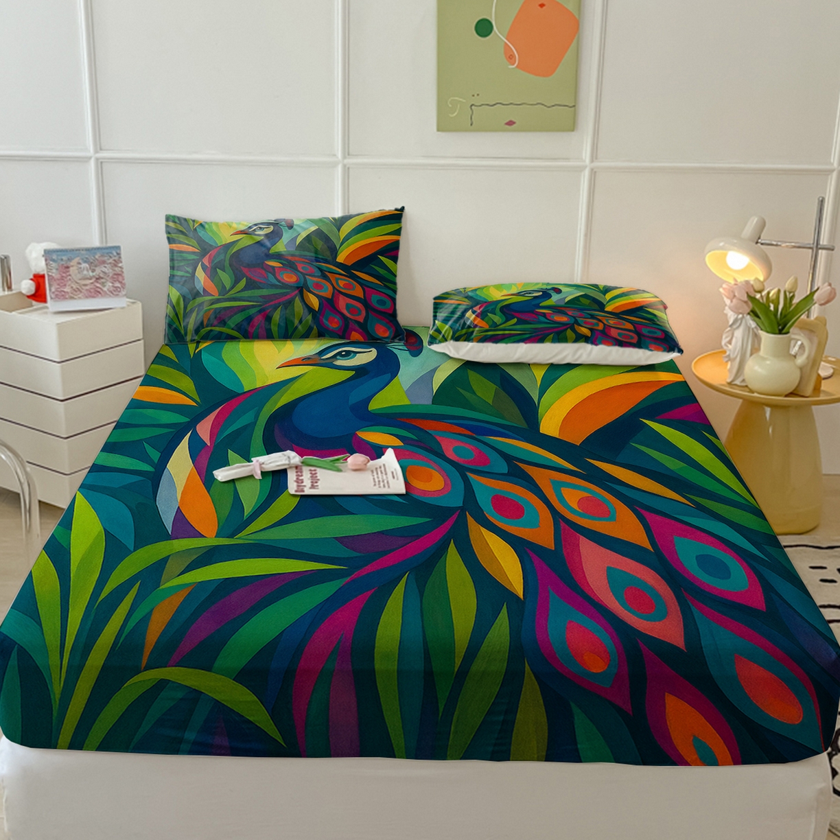 91家纺网 家纺一手货源 找家纺 （总）轩贝雅 2025新款跨境Pod工厂床笠单件床垫保护套保护罩-第三批