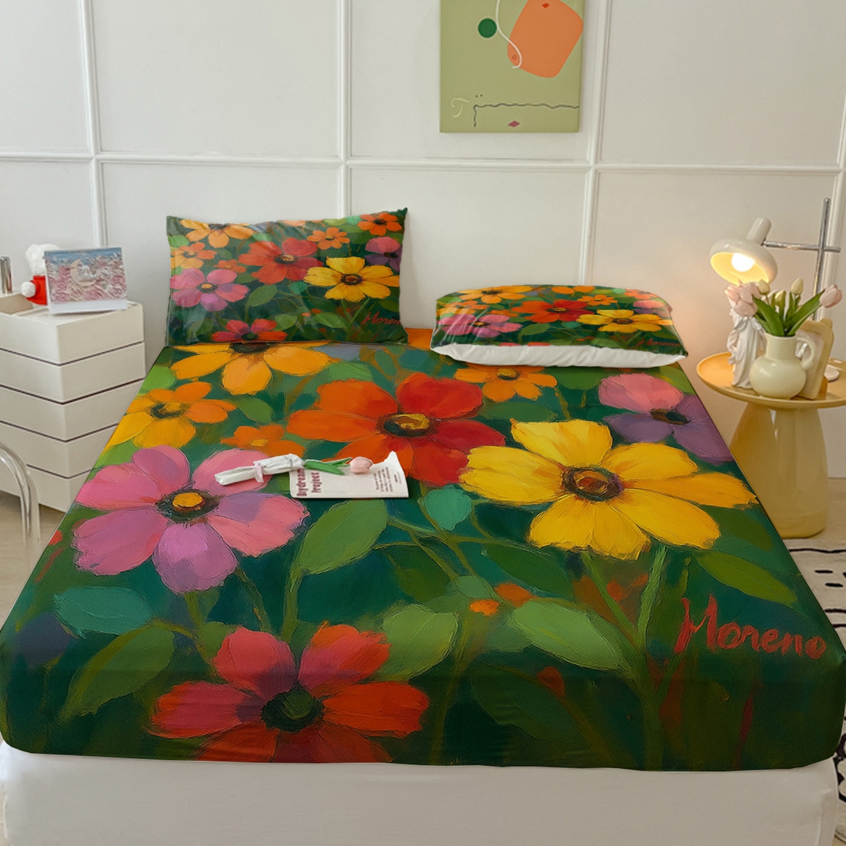 91家纺网 家纺一手货源 找家纺 （总）轩贝雅 2025新款跨境Pod工厂床笠单件床垫保护套保护罩-第三批