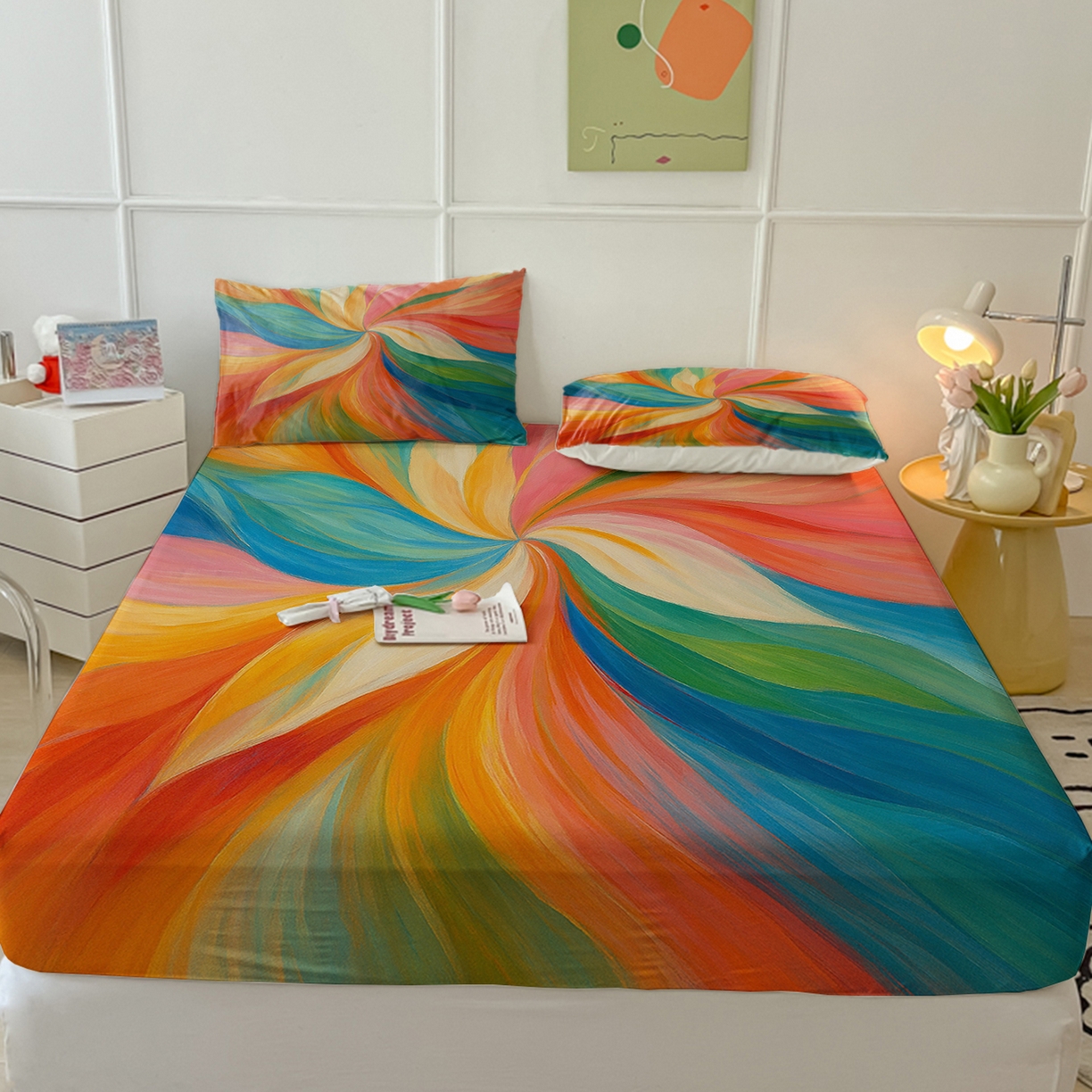 91家纺网 家纺一手货源 找家纺 （总）轩贝雅 2025新款跨境Pod工厂床笠单件床垫保护套保护罩-第三批