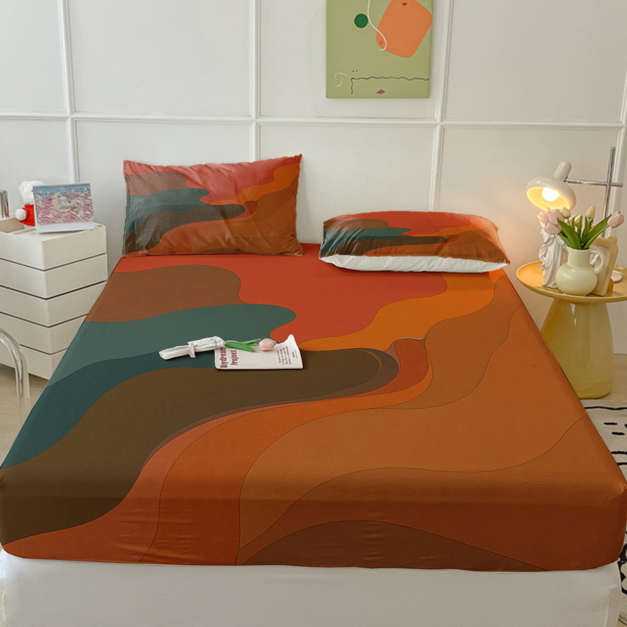 91家纺网 家纺一手货源 找家纺 （总）轩贝雅 2025新款跨境Pod工厂床笠单件床垫保护套保护罩-第三批