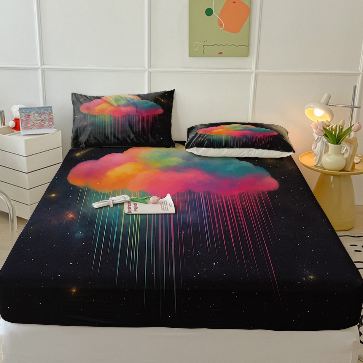 91家纺网 家纺一手货源 找家纺 （总）轩贝雅 2025新款跨境Pod工厂床笠单件床垫保护套保护罩-第三批