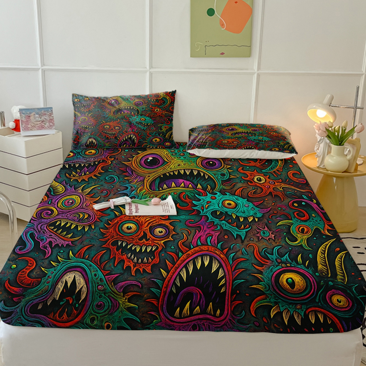 91家纺网 家纺一手货源 找家纺 （总）轩贝雅 2025新款跨境Pod工厂床笠单件床垫保护套保护罩-第三批