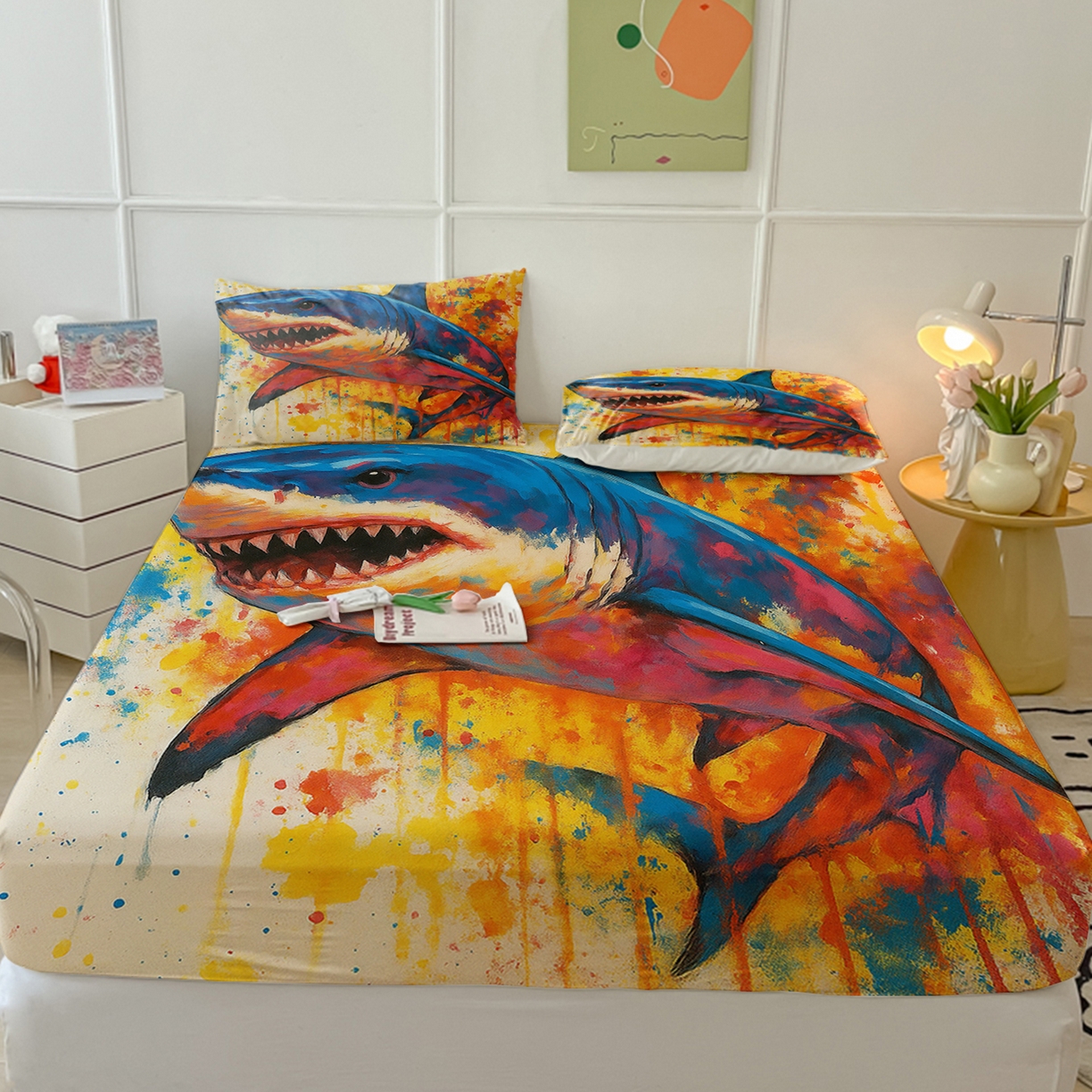 91家纺网 家纺一手货源 找家纺 （总）轩贝雅 2025新款跨境Pod工厂床笠单件床垫保护套保护罩-第三批