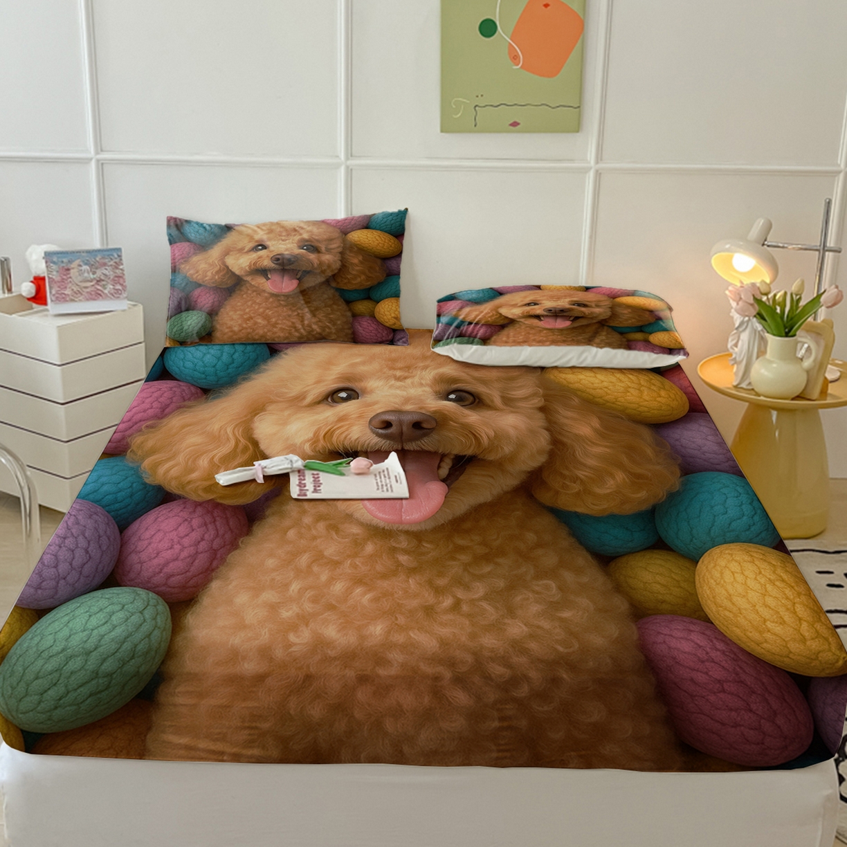 91家纺网 家纺一手货源 找家纺 （总）轩贝雅 2025新款跨境Pod工厂床笠单件床垫保护套保护罩-第三批