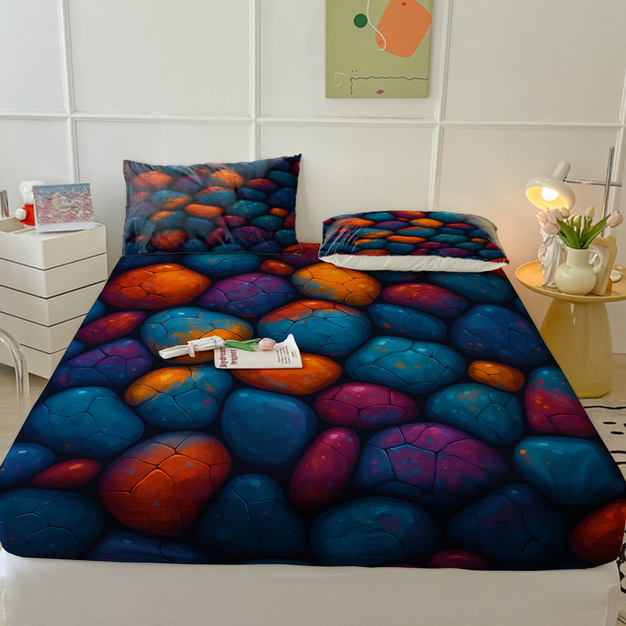 91家纺网 家纺一手货源 找家纺 （总）轩贝雅 2025新款跨境Pod工厂床笠单件床垫保护套保护罩-第三批