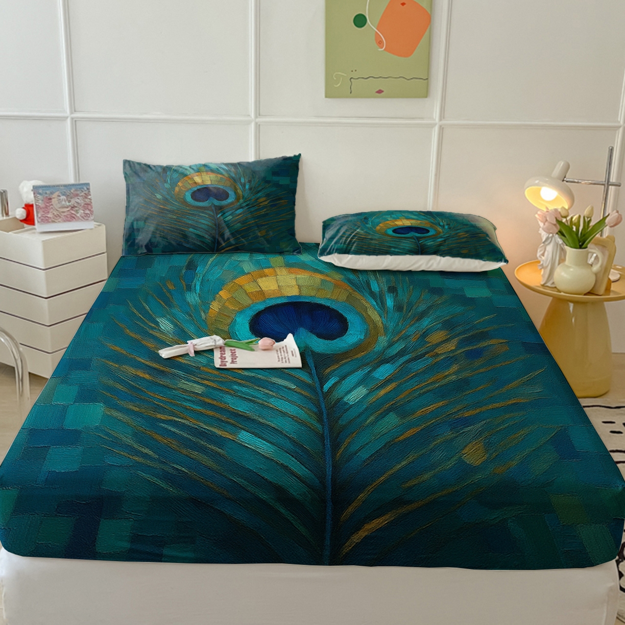 91家纺网 家纺一手货源 找家纺 （总）轩贝雅 2025新款跨境Pod工厂床笠单件床垫保护套保护罩-第三批