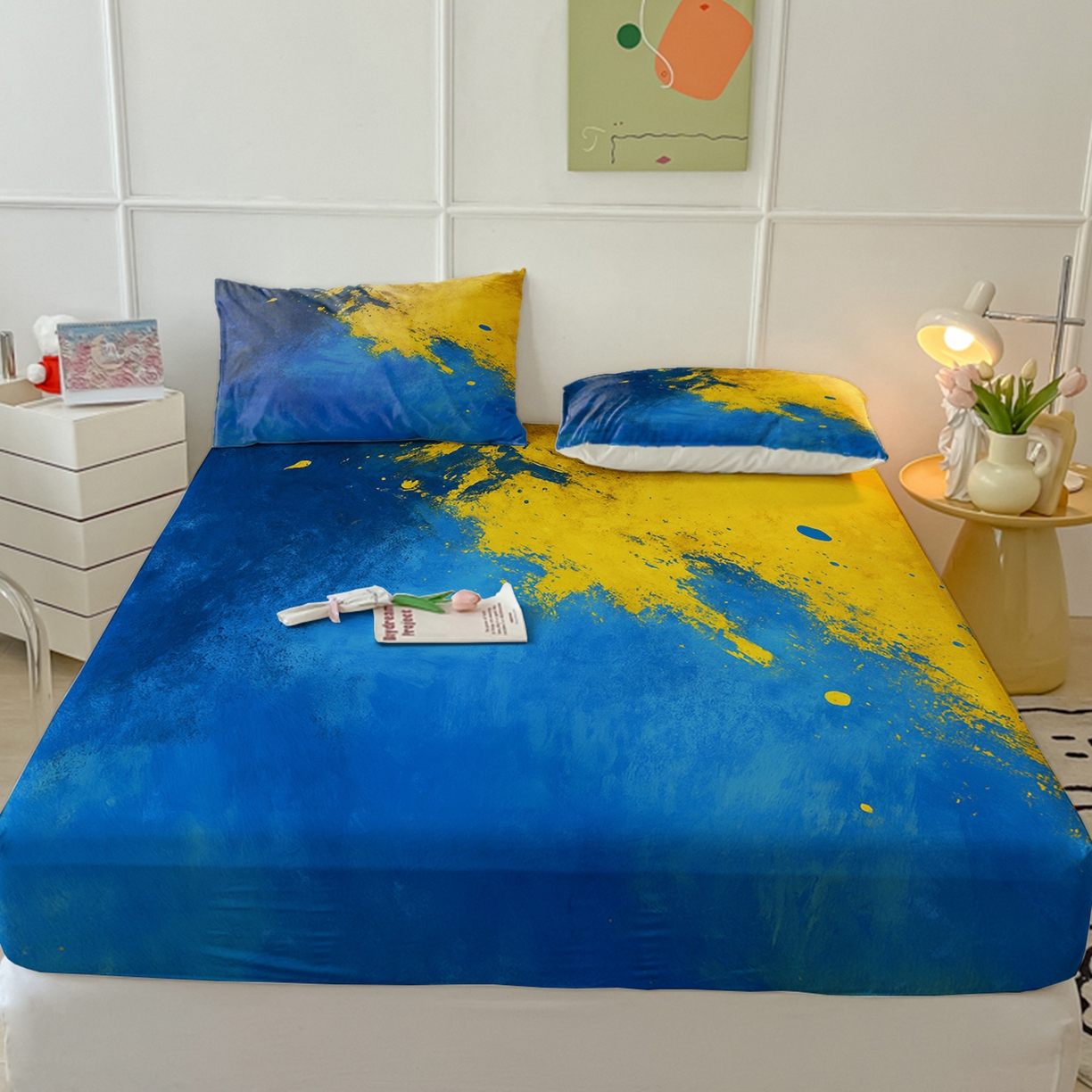 91家纺网 家纺一手货源 找家纺 （总）轩贝雅 2025新款跨境Pod工厂床笠单件床垫保护套保护罩-第三批