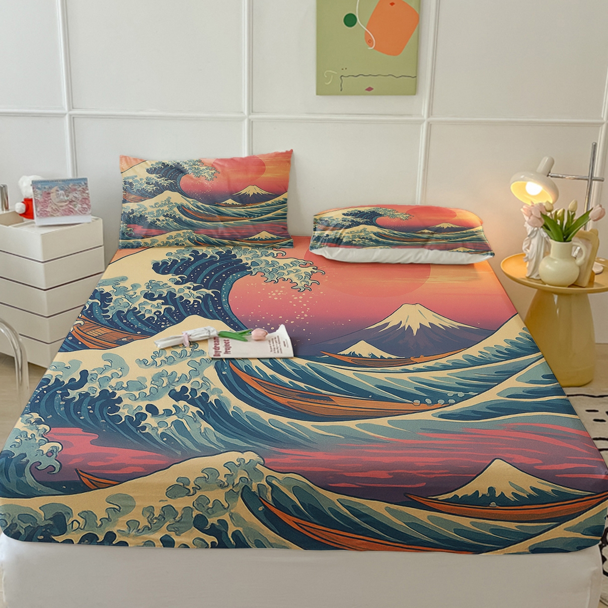 91家纺网 家纺一手货源 找家纺 （总）轩贝雅 2025新款跨境Pod工厂床笠单件床垫保护套保护罩-第三批