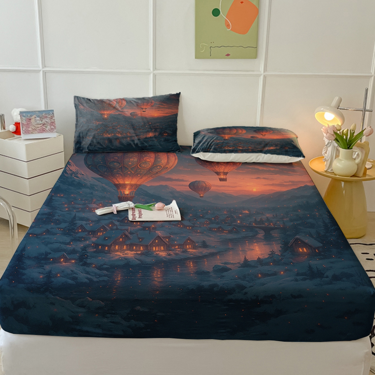 91家纺网 家纺一手货源 找家纺 （总）轩贝雅 2025新款跨境Pod工厂床笠单件床垫保护套保护罩-第三批