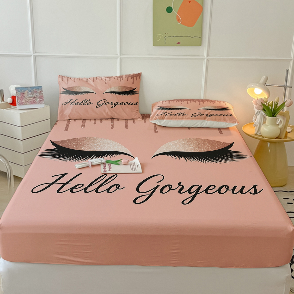 91家纺网 家纺一手货源 找家纺 （总）轩贝雅 2025新款跨境Pod工厂床笠单件床垫保护套保护罩-第三批