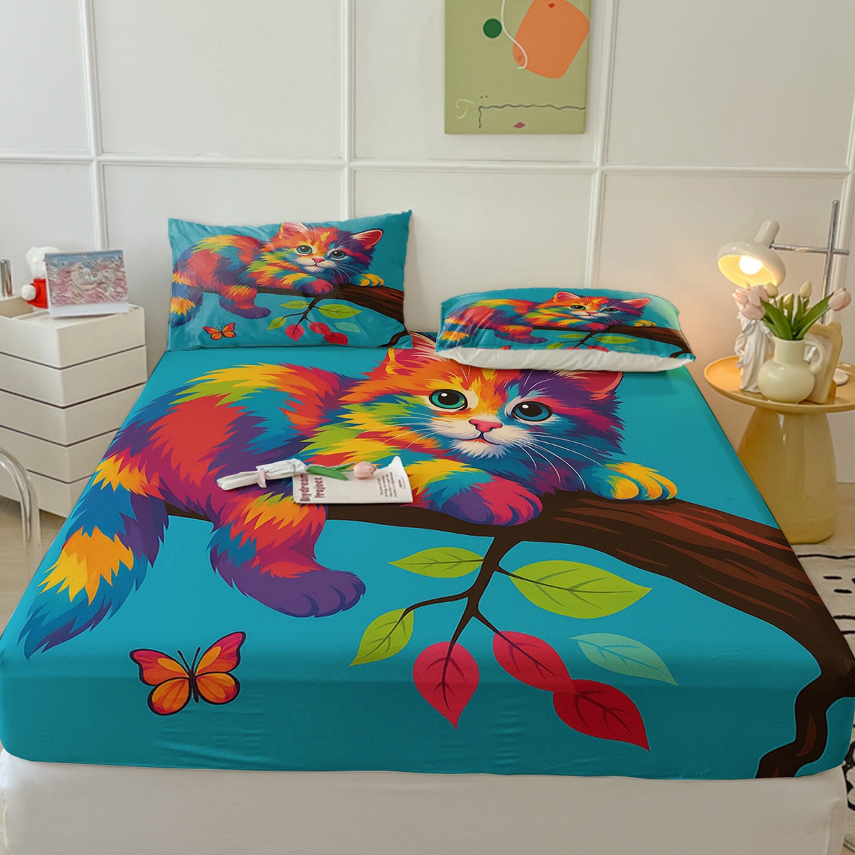 91家纺网 家纺一手货源 找家纺 （总）轩贝雅 2025新款跨境Pod工厂床笠单件床垫保护套保护罩-第三批