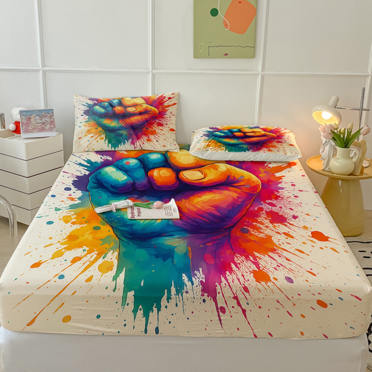 91家纺网 家纺一手货源 找家纺 （总）轩贝雅 2025新款跨境Pod工厂床笠单件床垫保护套保护罩-第三批