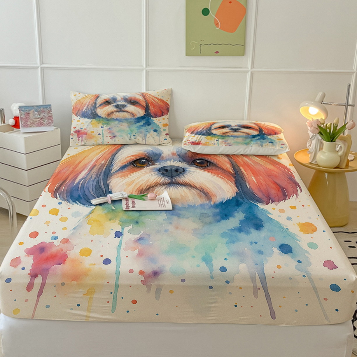 91家纺网 家纺一手货源 找家纺 （总）轩贝雅 2025新款跨境Pod工厂床笠单件床垫保护套保护罩-第三批