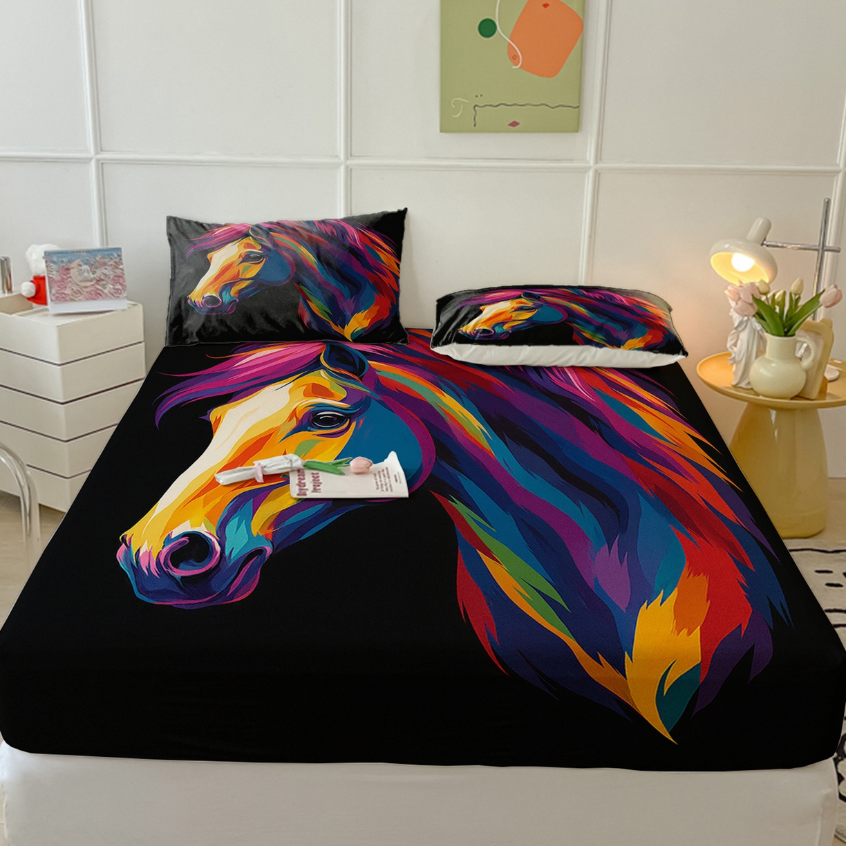 91家纺网 家纺一手货源 找家纺 （总）轩贝雅 2025新款跨境Pod工厂床笠单件床垫保护套保护罩-第三批