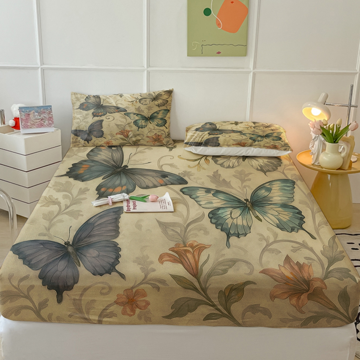 91家纺网 家纺一手货源 找家纺 （总）轩贝雅 2025新款跨境Pod工厂床笠单件床垫保护套保护罩-第三批