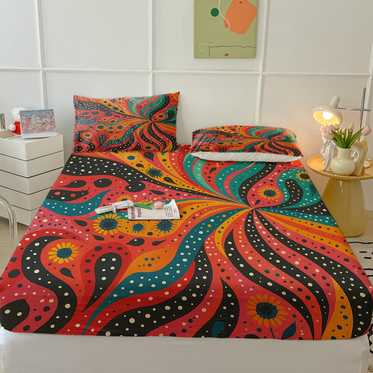 91家纺网 家纺一手货源 找家纺 （总）轩贝雅 2025新款跨境Pod工厂床笠单件床垫保护套保护罩-第三批