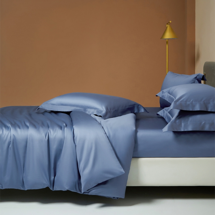 91家纺网 家纺一手货源 找家纺 柔觉家纺 柔系列A类100支单品被套 海蓝迷