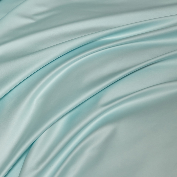 91家纺网 家纺一手货源 找家纺 柔觉家纺 柔系列A类100支单品被套 远天蓝