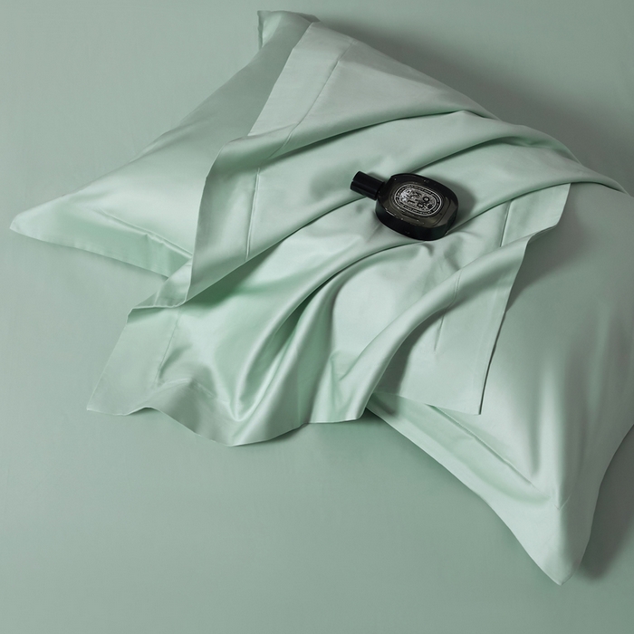 91家纺网 家纺一手货源 找家纺 柔觉家纺 柔系列A类100支单品被套 嫰果绿