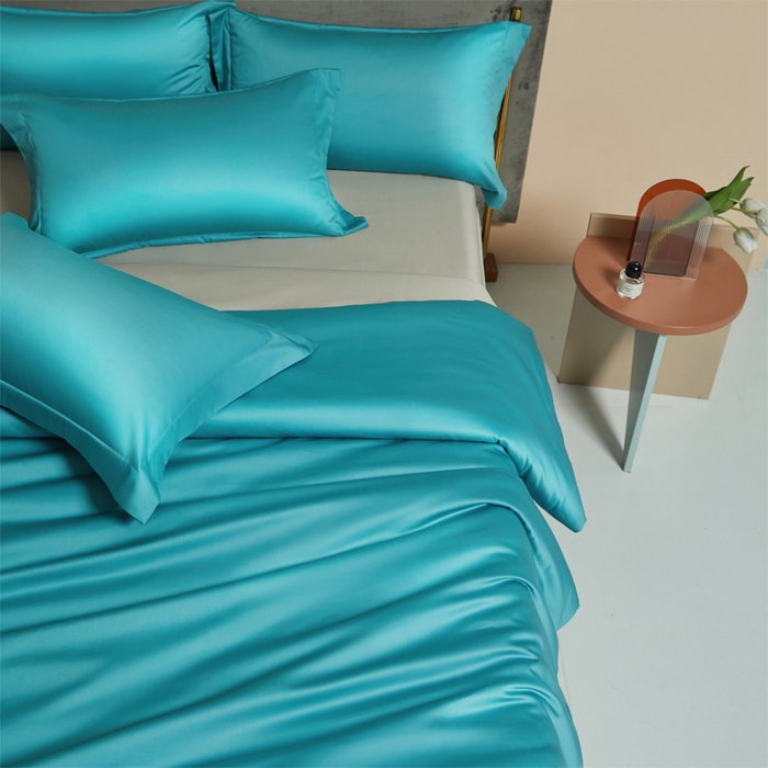 柔觉家纺 柔系列A类100支单品被套 迈阿密兰-卡其色