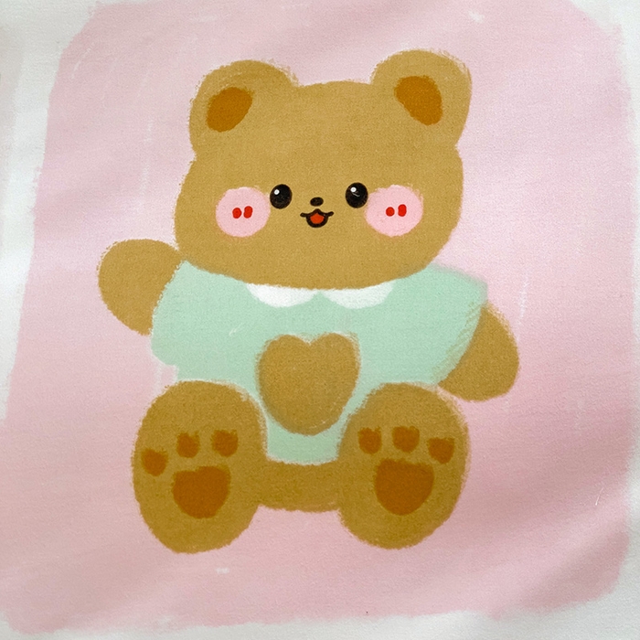 91家纺网 家纺一手货源 找家纺 2025开学季新款学生宿舍三件套被套小清新卡通超柔水洗云朵棉四件套 圣诞小伙伴