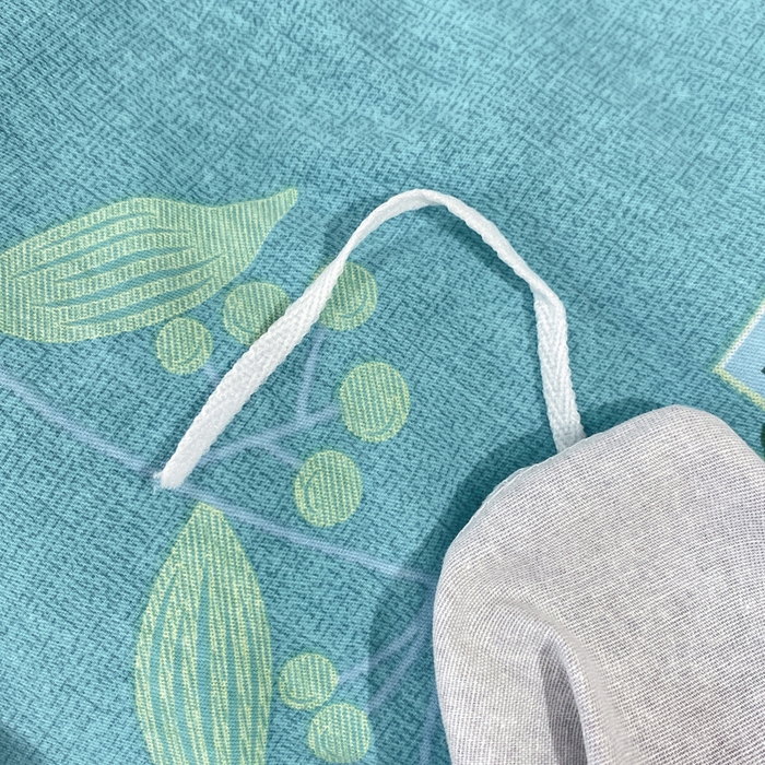 91家纺网 家纺一手货源 找家纺 红日子纺织品 2025新款100%全棉纯棉磨毛四件套 麦浪蓝