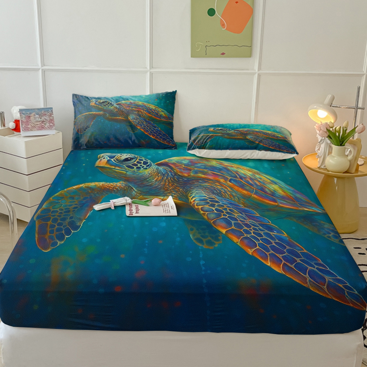 91家纺网 家纺一手货源 找家纺 （总）轩贝雅 2025新款跨境Pod工厂床笠单件床垫保护套保护罩-第四批