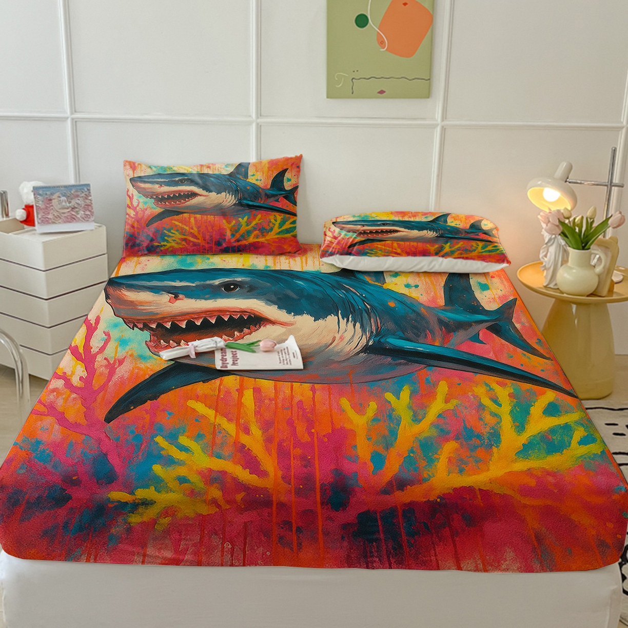 91家纺网 家纺一手货源 找家纺 （总）轩贝雅 2025新款跨境Pod工厂床笠单件床垫保护套保护罩-第四批