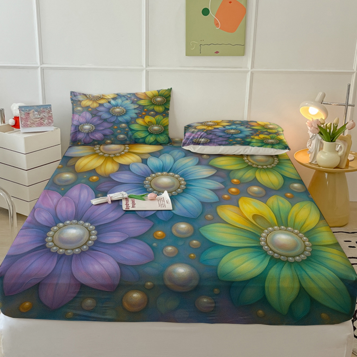 91家纺网 家纺一手货源 找家纺 （总）轩贝雅 2025新款跨境Pod工厂床笠单件床垫保护套保护罩-第四批