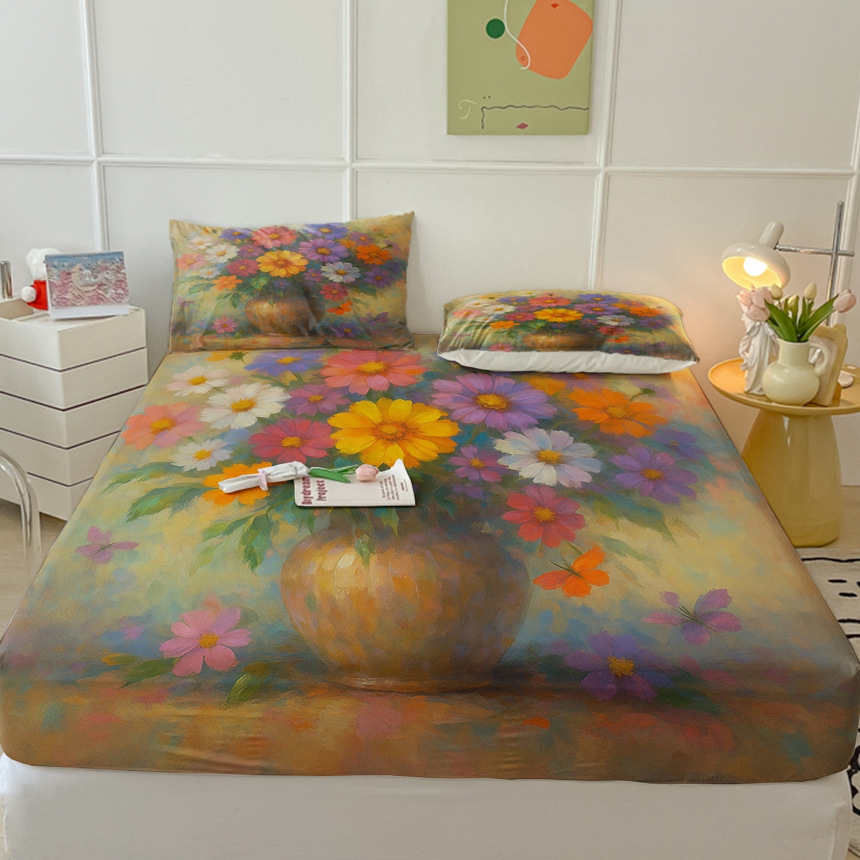 91家纺网 家纺一手货源 找家纺 （总）轩贝雅 2025新款跨境Pod工厂床笠单件床垫保护套保护罩-第四批